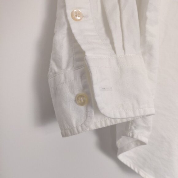 Ralph Lauren Boy's White Button Down Shirt Size 12 100% Cotton - Picture 5 of 10